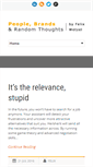Mobile Screenshot of felixwetzel.com